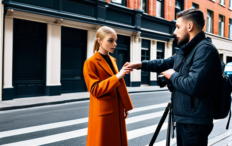 패션디자인과 패션포토북 - **

A fashion designer in their studio, surrounded by fabric swatches and sketches, fully clothed in...